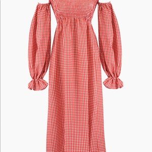 The Sleeper Atlanta Dress Red Gingham